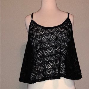 Crop top cover up